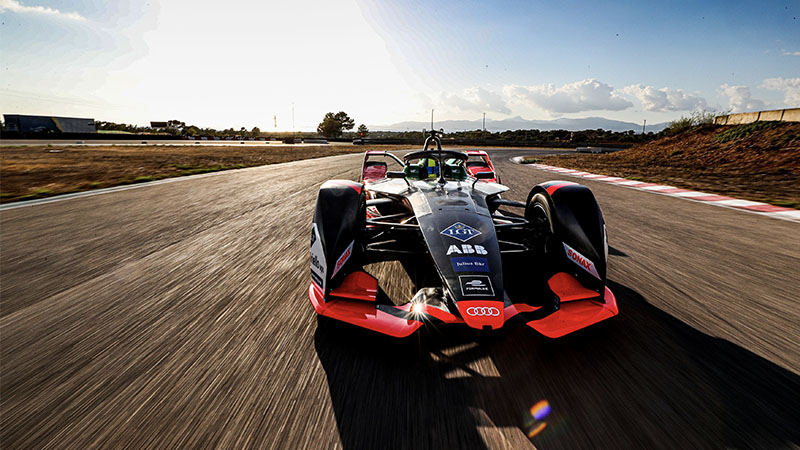 Formula E Audi racecar