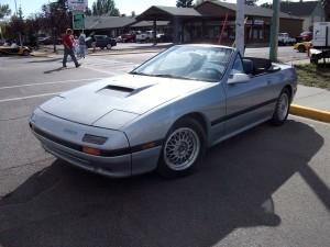 1988 Mazda RX-7 Convertible (with Turbo hood)