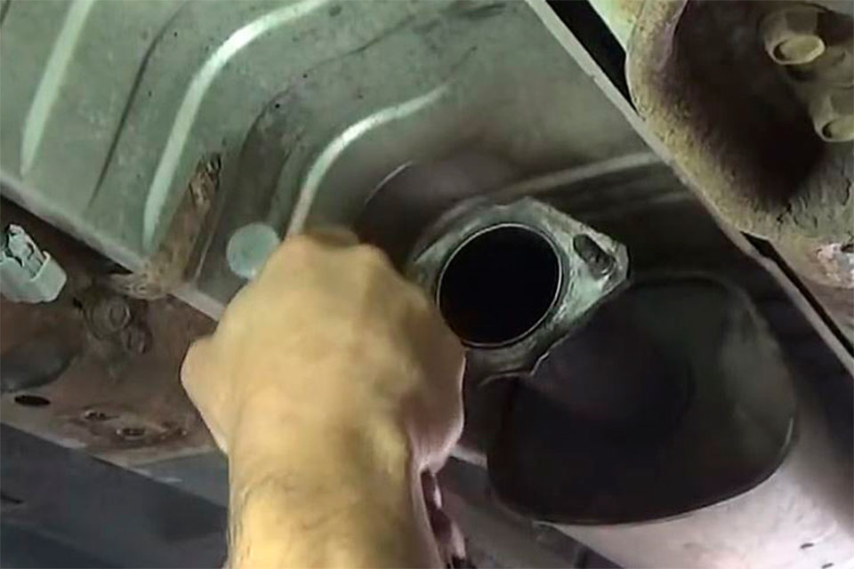 clean exhaust mating surfaces