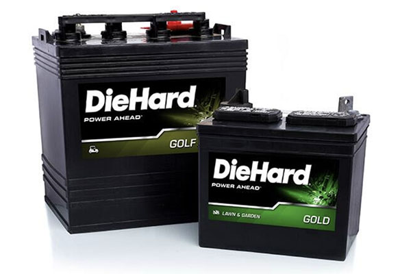 DieHard Golf Cart and Lawn Mower Batteries