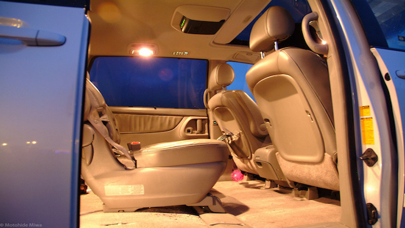Motoclub 4AG, Flickr, minivan interior