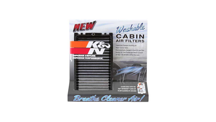 K and N cabin air filter