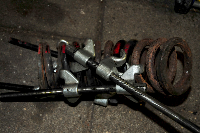 Coil spring replacement