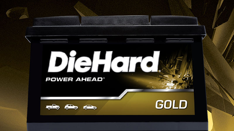 DieHard gold battery