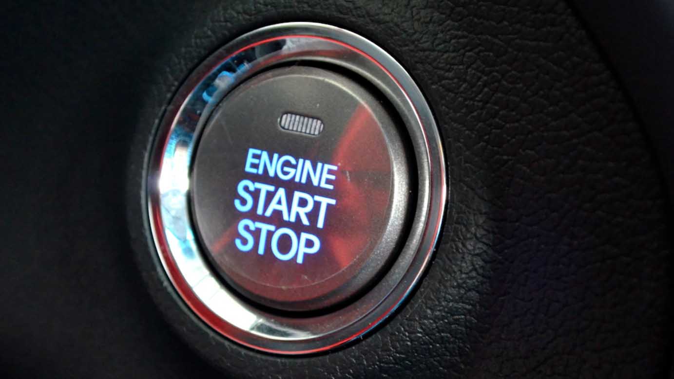 engine start stop button