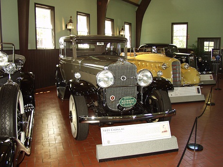 1931 Cadillac. (Photo credit: Gilmore Car Museum.)