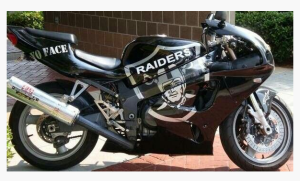 Oakland Raiders motorcycle