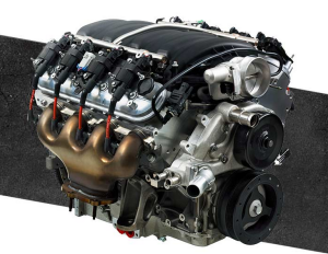 Chevrolet LS7 V8 engine picture