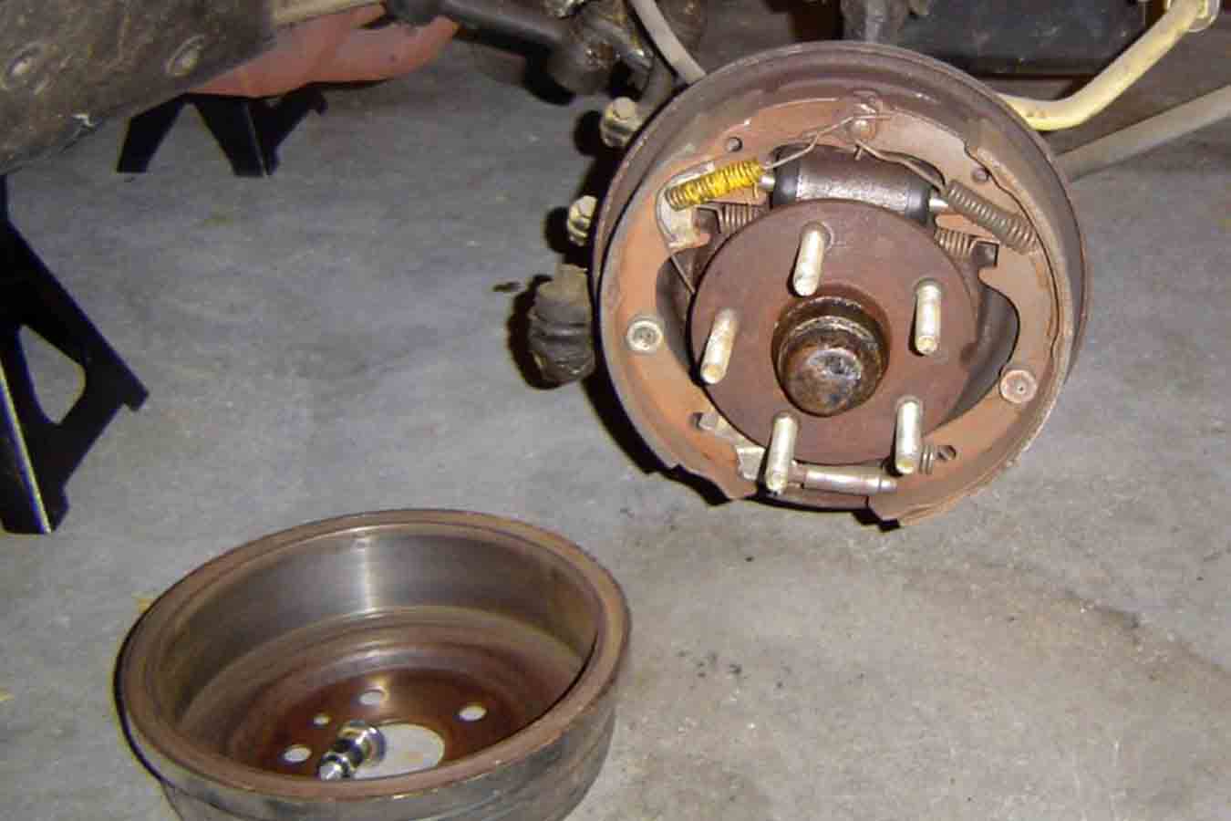 converting drum brakes