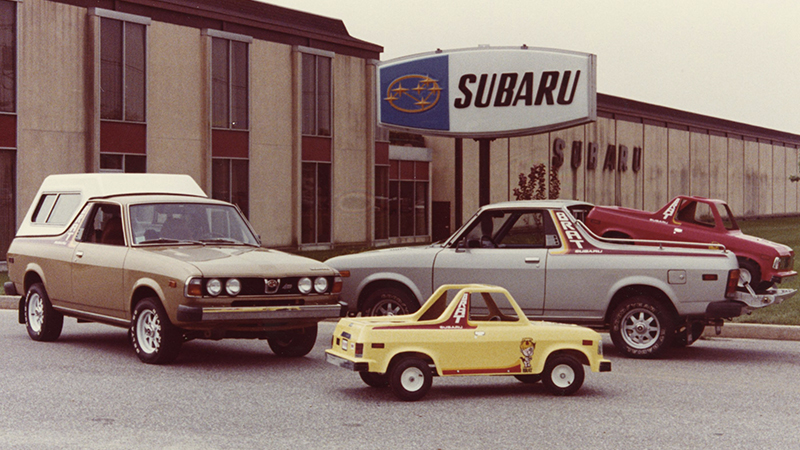 a collection of BRAT vehicles