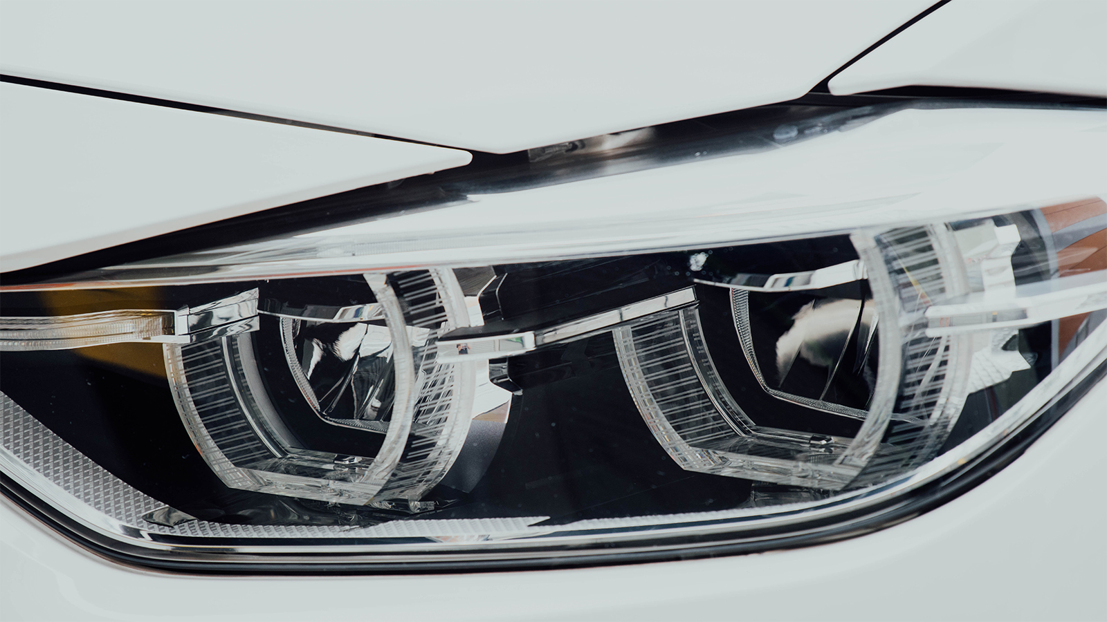 Clean Car Headlight