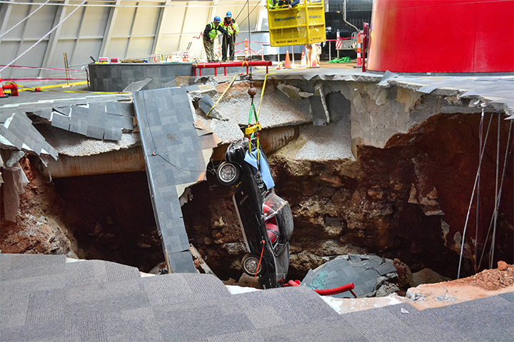 Corvette Museum Sinkhole Recovery