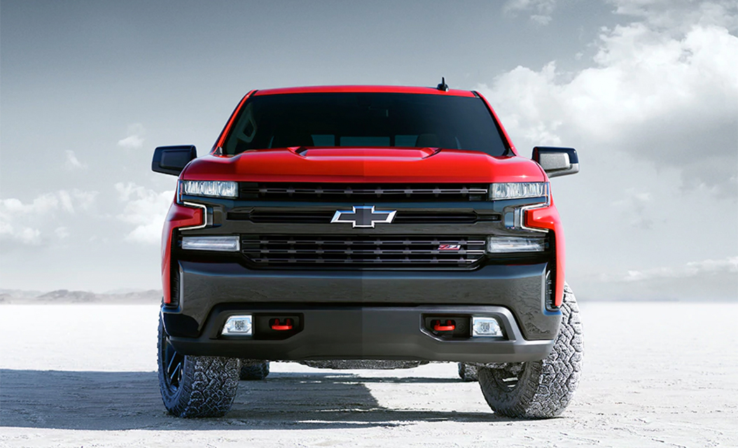 Chevrolet Silverado LT Trail Boss in Red Hot