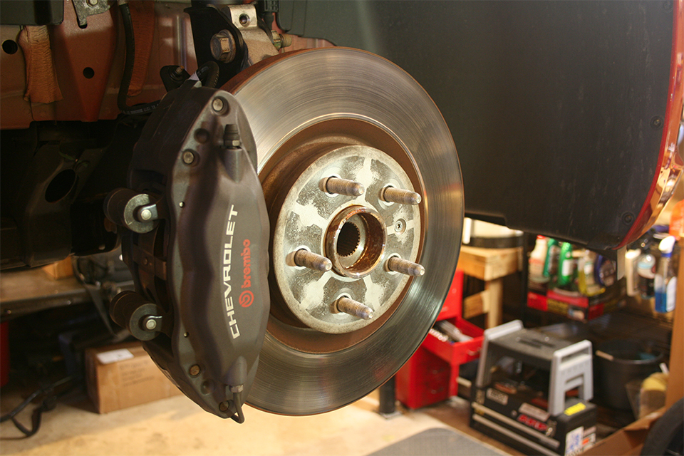 brake rotor and caliper