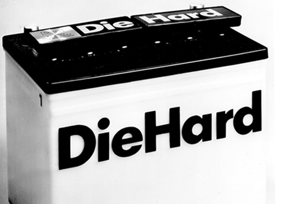 vintage diehard battery